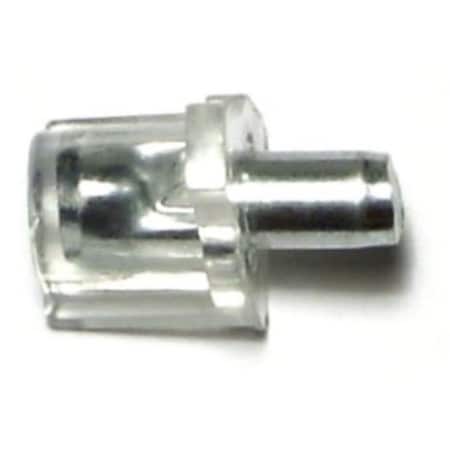 Midwest Fastener 5mm x 10mm Clear Plastic Shelf Supports 20PK 66243